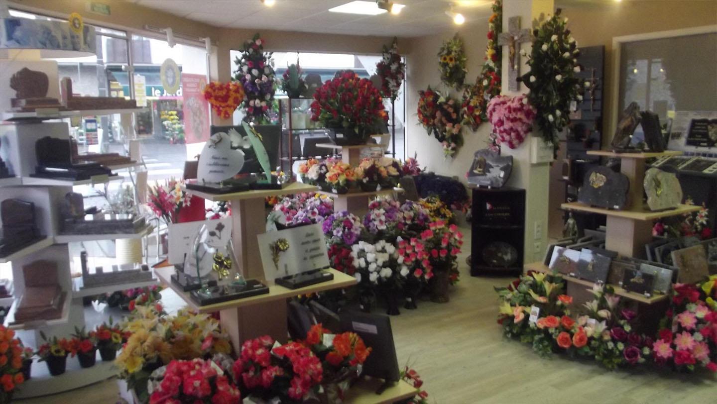 Fleurs funéraires Objat